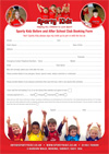 Before & After School Club Booking Form