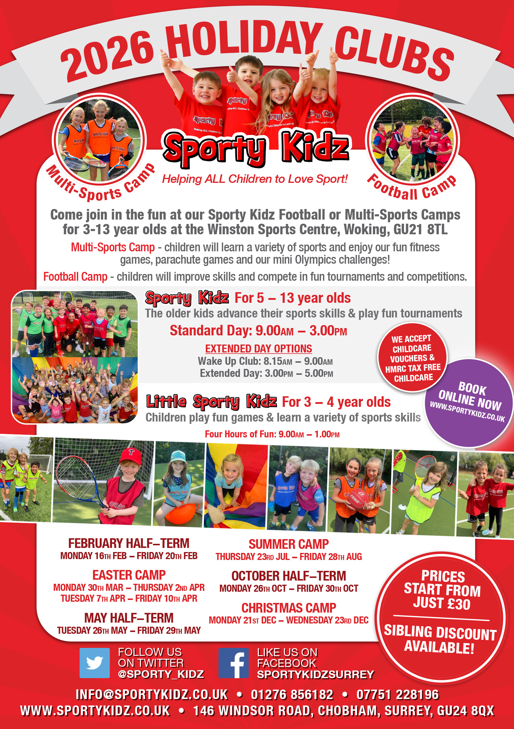 Holiday Clubs in Surrey